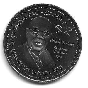 1978 Edmonton Commonwealth Games Commemorative Medal (b862-18)